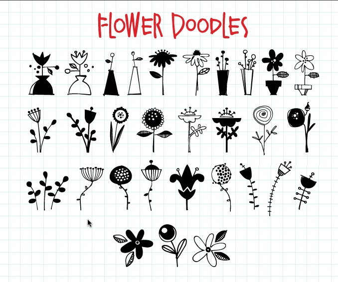 Flower Doodles 1.0 : Main window