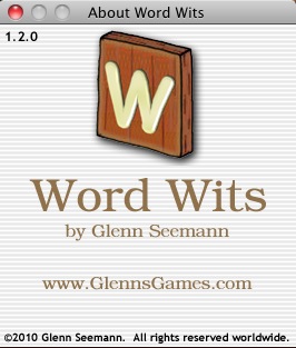 Word Wits 1.2 : About