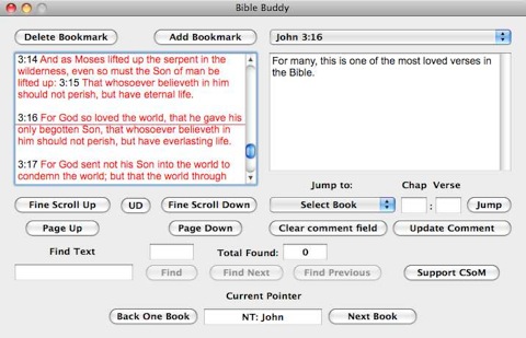 Bible Buddy 2.1 : Main Window