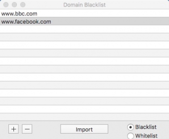 Domain Blacklist