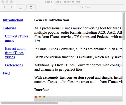 Ondesoft iTunes Converter 2.7 : Help Guide