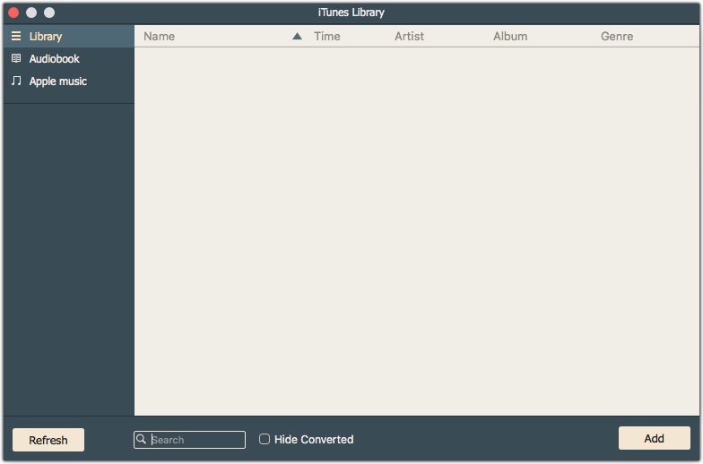 TunesKit Audio Converter 2.1 : iTunes Library