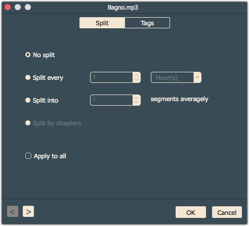 TunesKit Audio Converter 2.1 : Edit Options