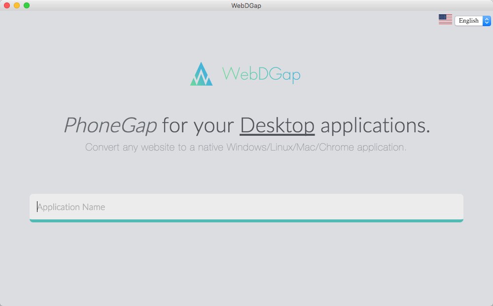 WebDGap 1.2 : Main Window