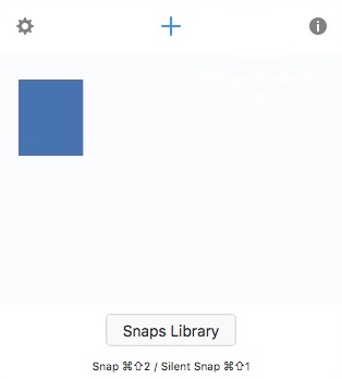 SnappyApp 2.0 : Main Window