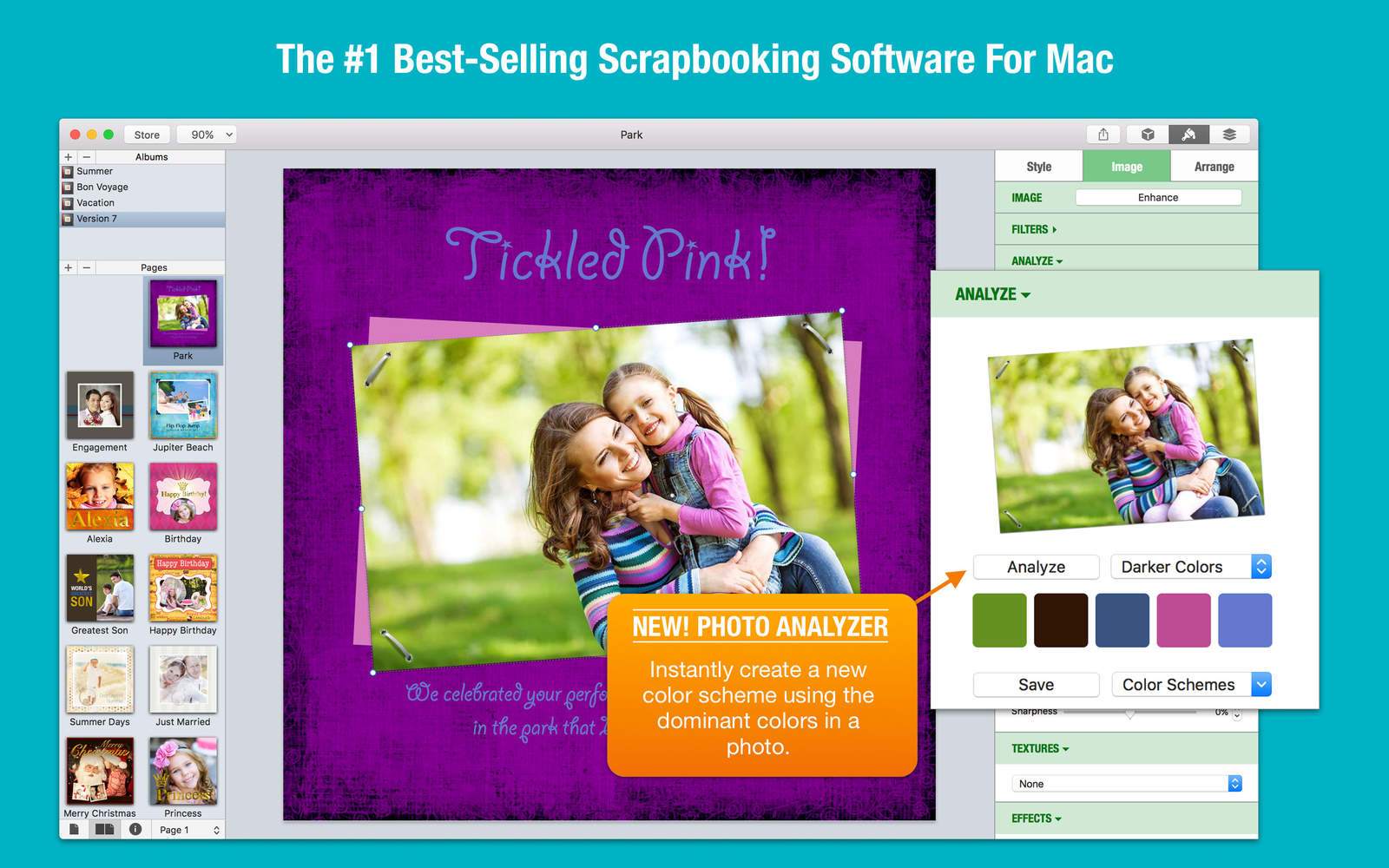 iScrapbook 7 7.0 : Main Window