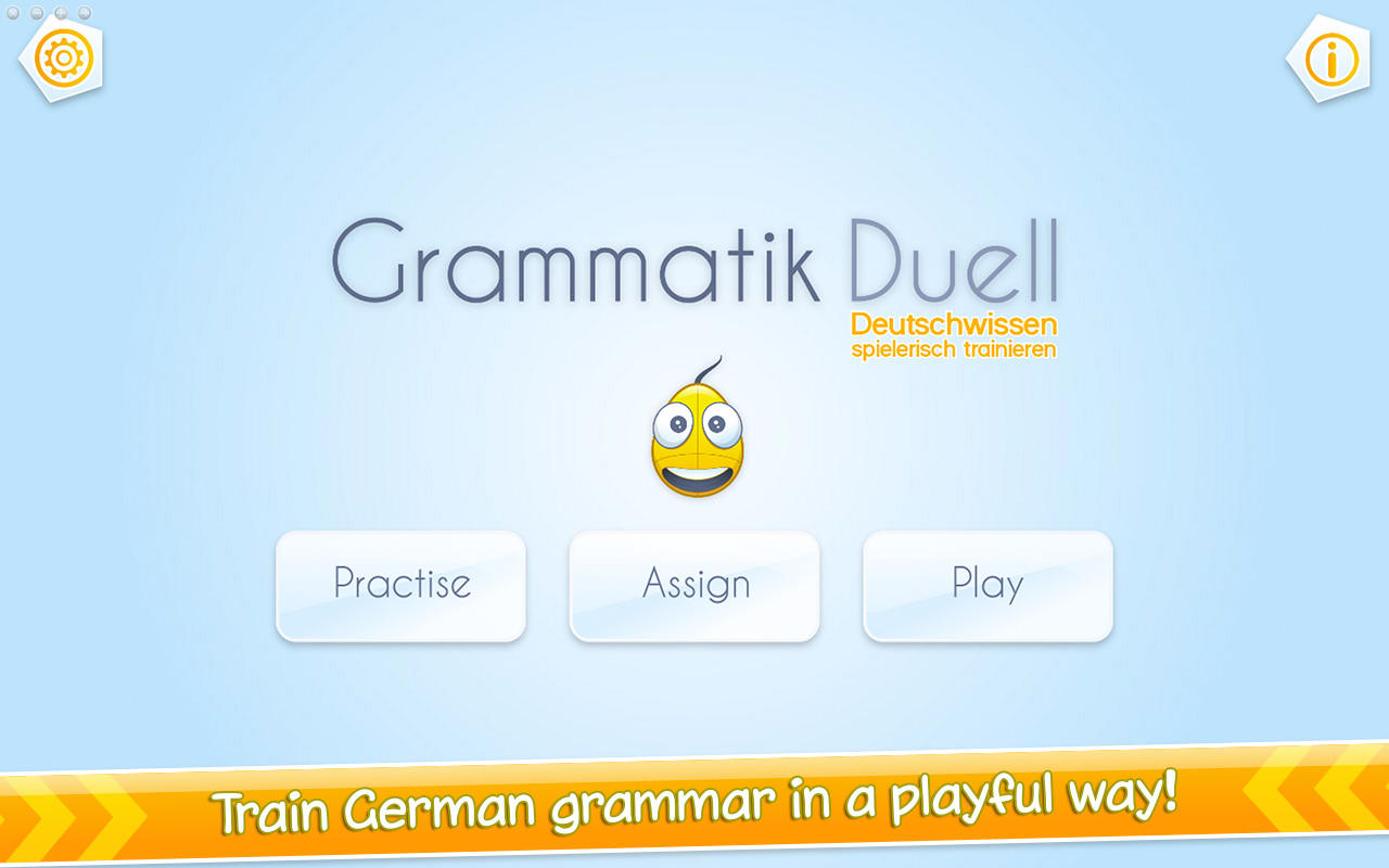 Grammatik Duell 1.3 : Main Window