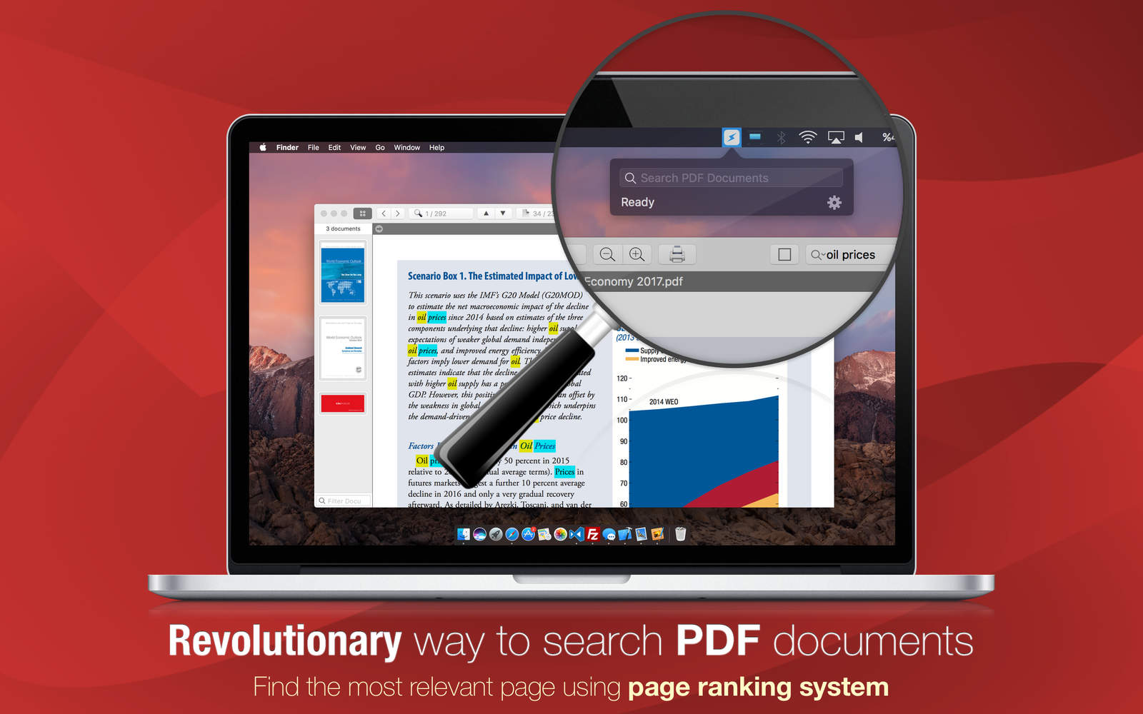 PDF Search 1.6 : Main Window