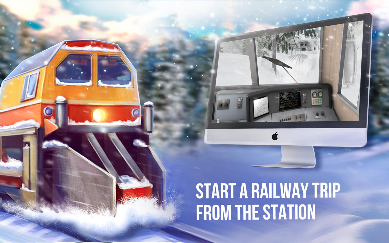 Snow Plow Train Simulator 3D - Russia 1.0 : Main Window
