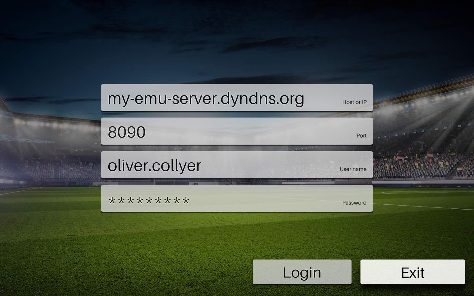 Emu Player 1.0 : Main Window