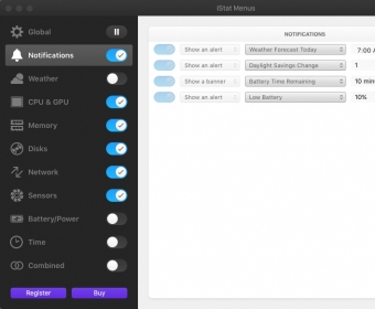 Configuring Notifications Settings