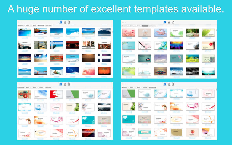 Factory-(14000+)Templates for PowerPoint Lite 3.1 : Main window