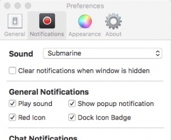 Configuring Notifications Settings