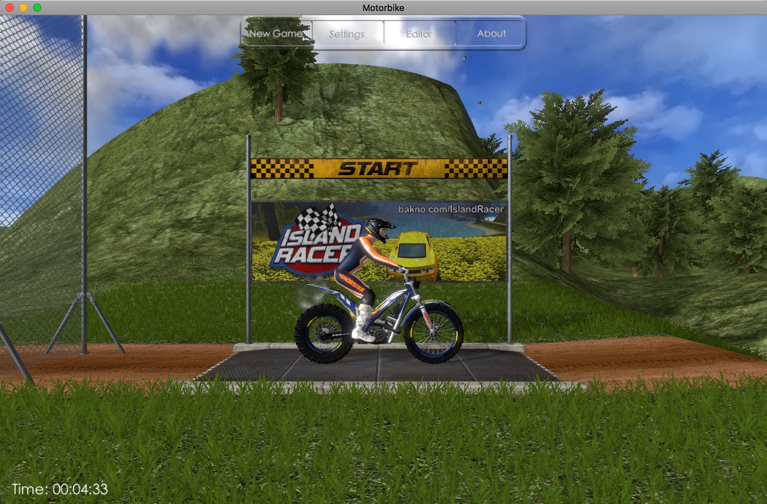 Motorbike 8.1 : Gameplay Window