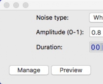 Configuring Noise Effect Settings