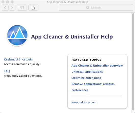 App Cleaner 4.5 : Help Guide