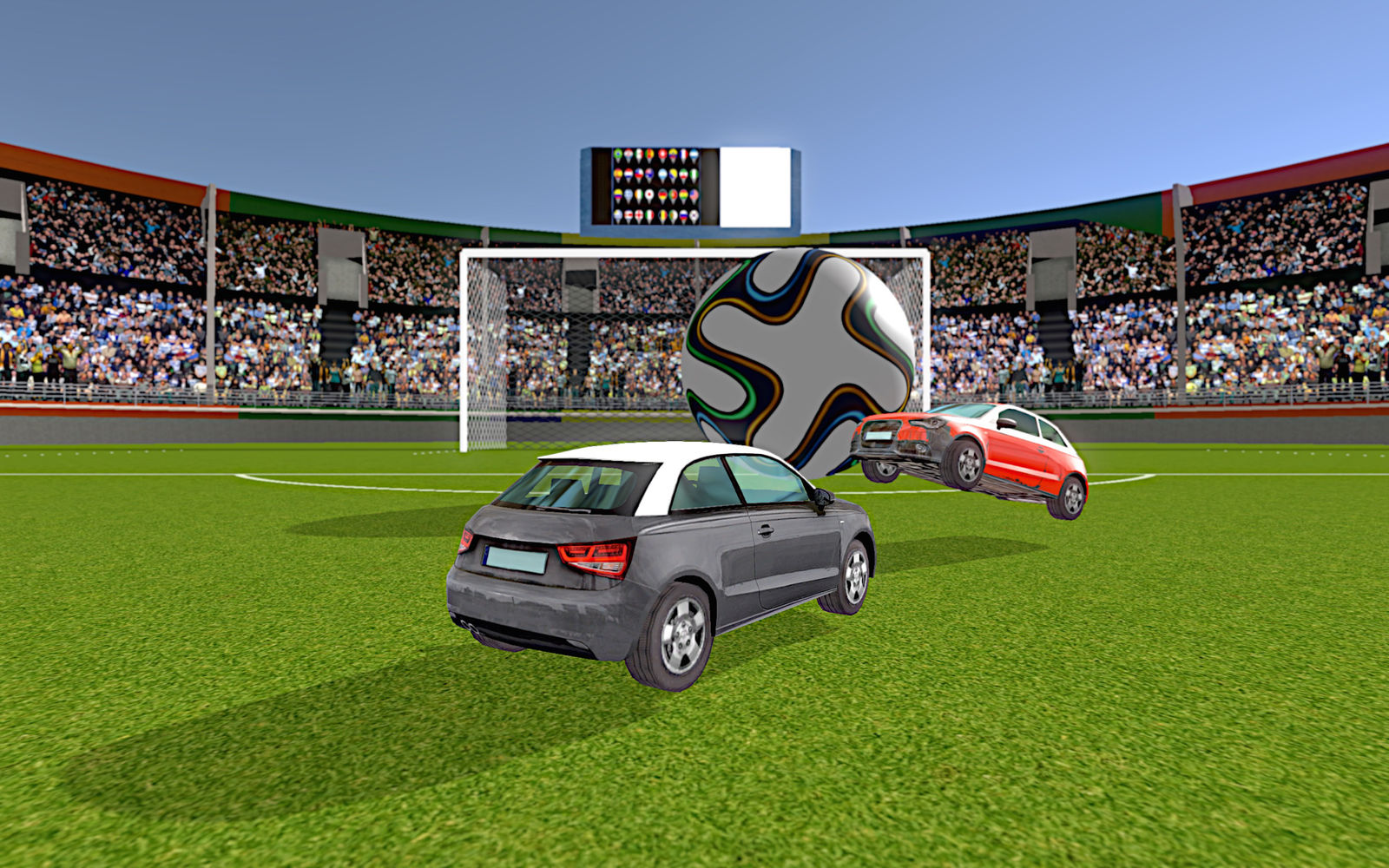 Car Soccer League 1.0 : Main Window
