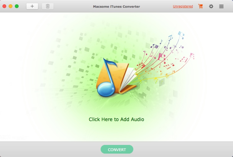Macsome iTunes Music Converter 2.3 : Main Window