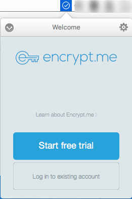 EncryptMe 4.0 : Main Window