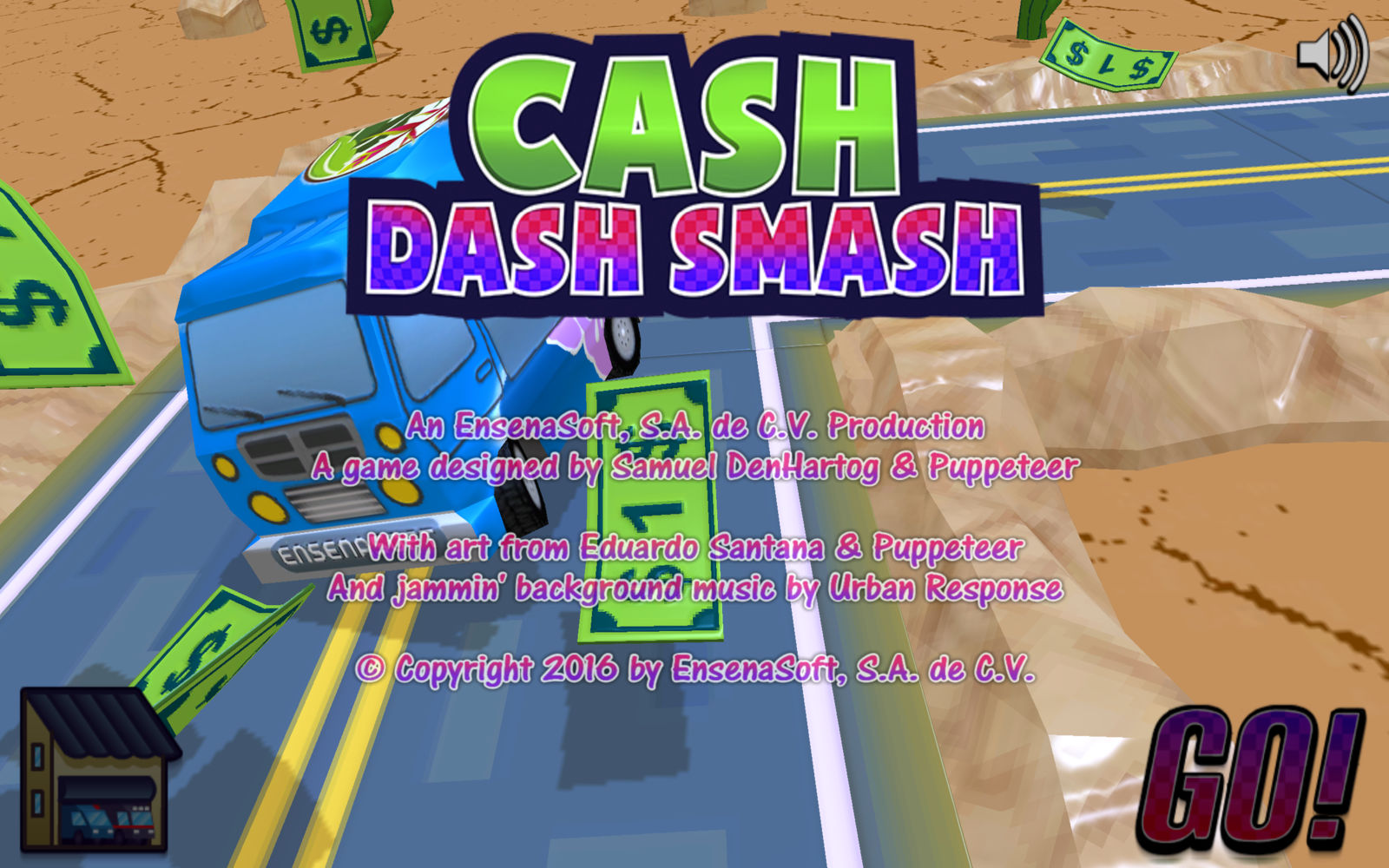 Cash Dash Smash 1.0 : Main Window