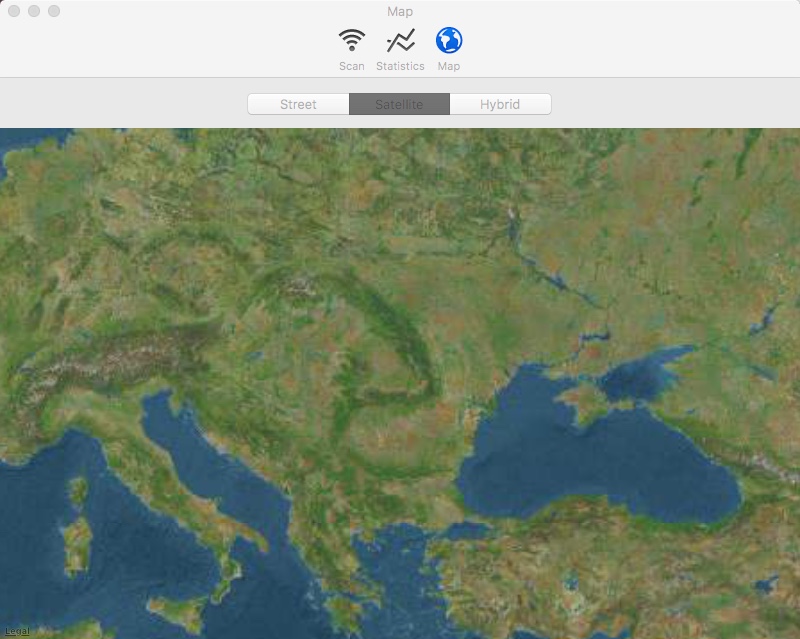 AirRadar 4.0 : Map Window