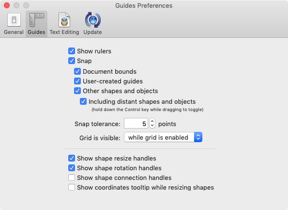 Schwartz 1.8 : Guide Preferences