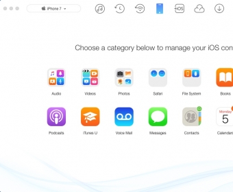 Selecting iOS Content Category
