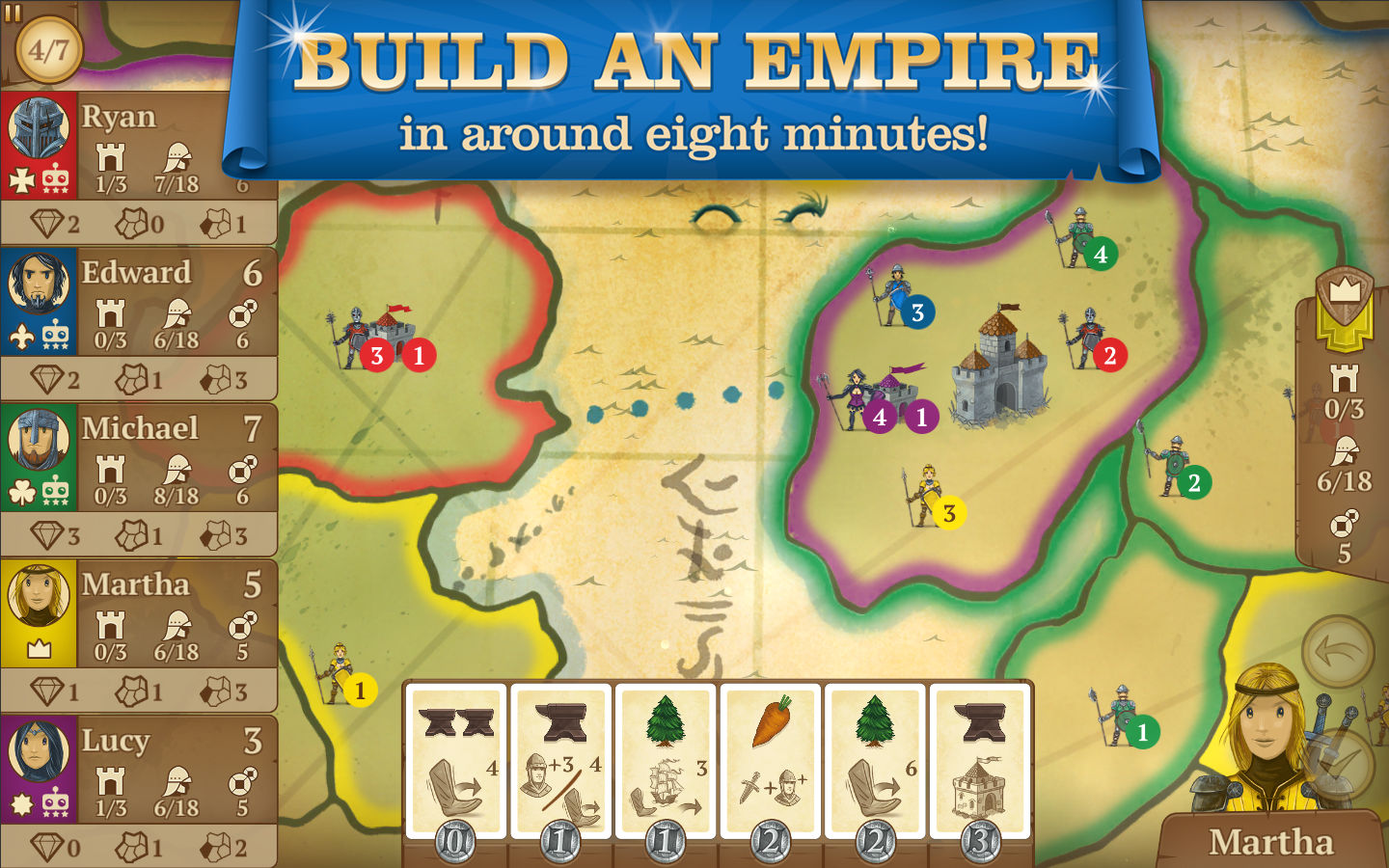 Eight-Minute Empire 1.0 : Main Window