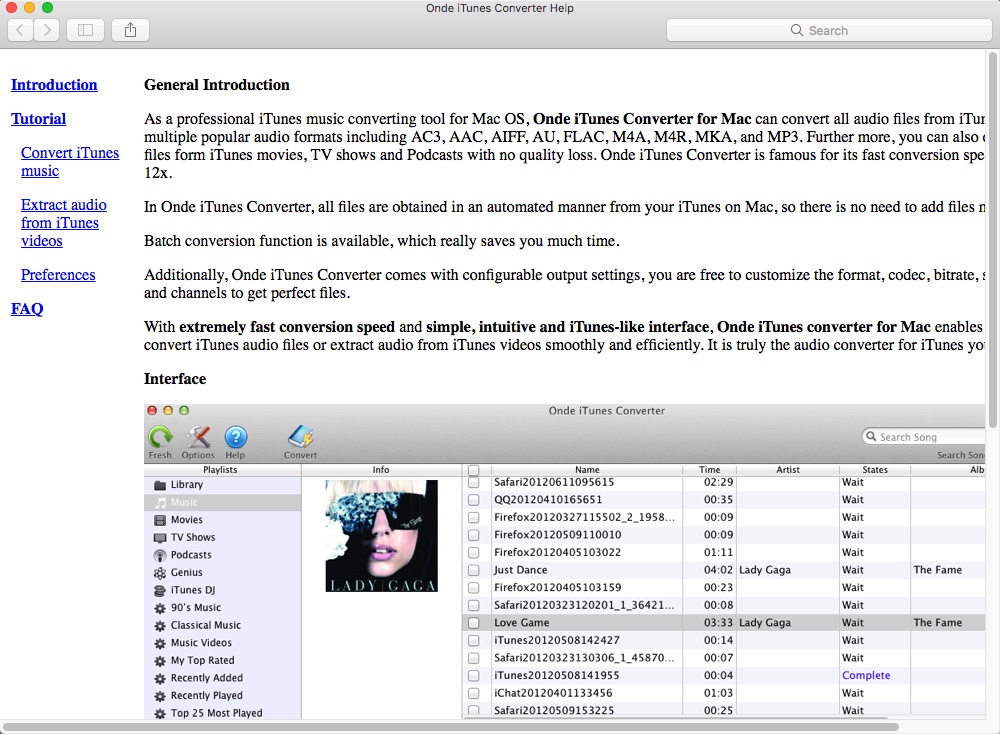 ondesoft itunes converter for mac review