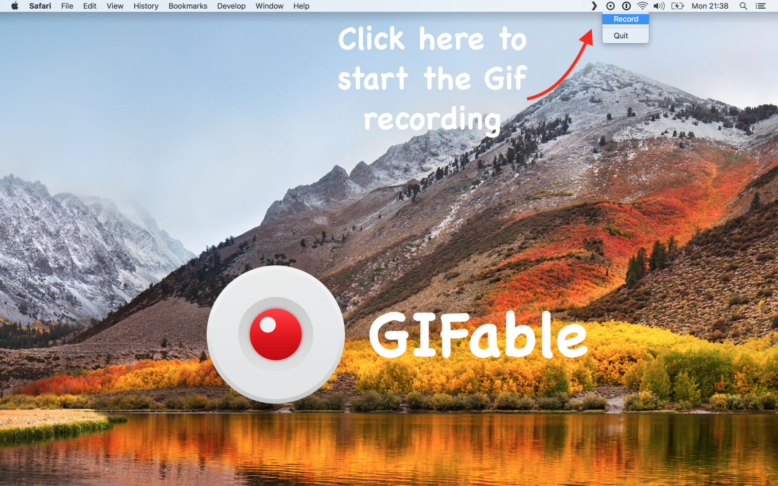 Gifable 2.0 : Main Window
