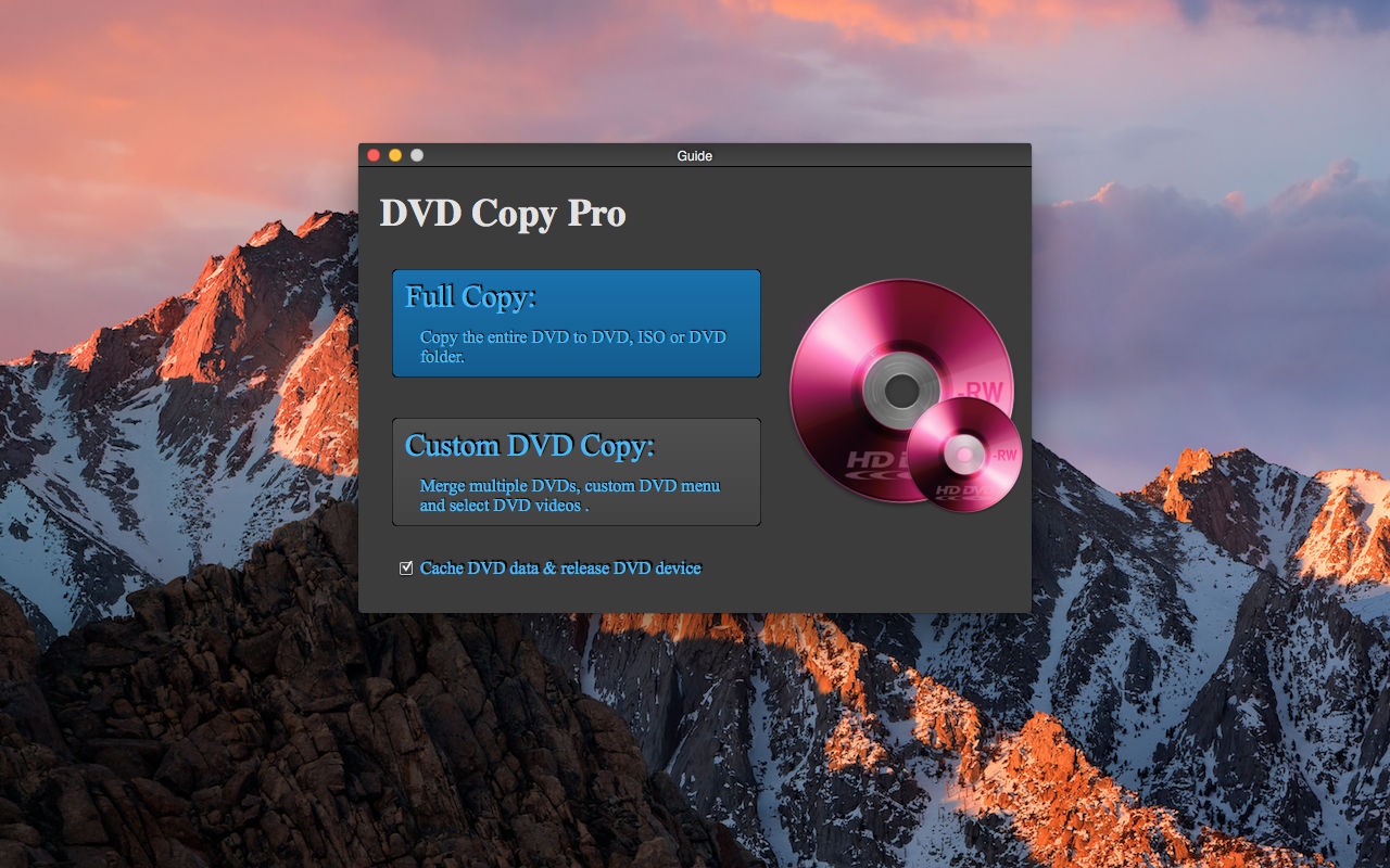 DVD Copy & Rebuild 3.1 : Main Window