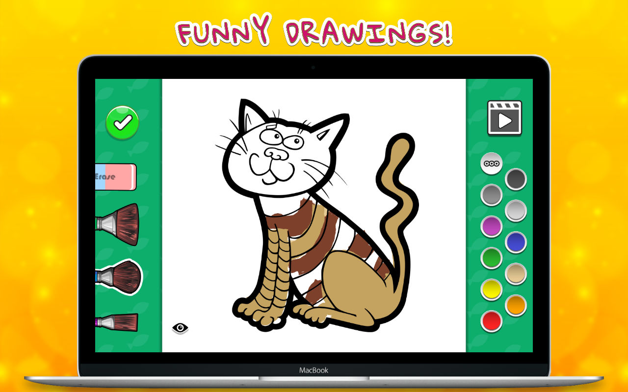 Coloring Book - Cats 1.8 : Main Window