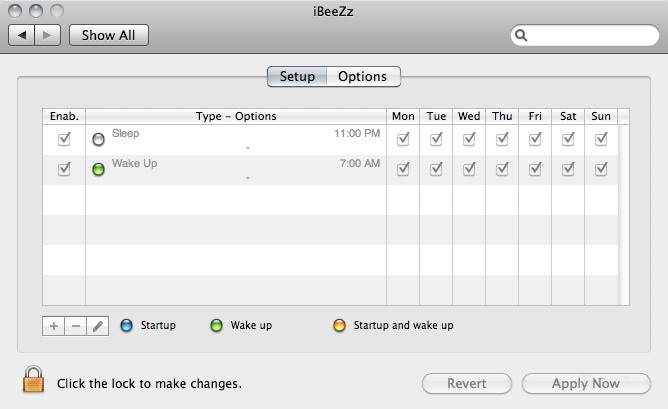 iBeeZz 2.9 : Main window