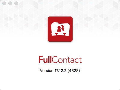 FullContact for Gmail 17.1 : About Window