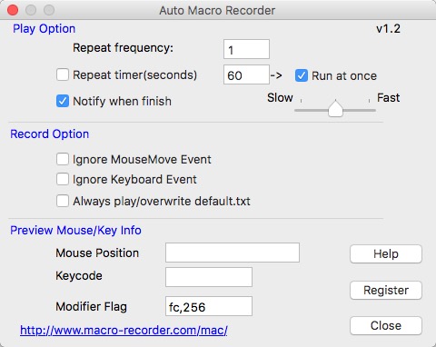 Macro Recorder 3.0.42 for mac instal free