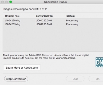 adobe dng converter for mac 10.3.1