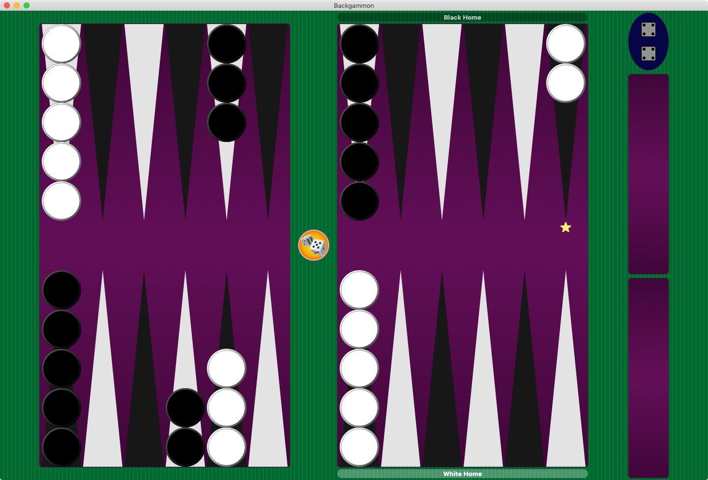 Growly Backgammon 2.1 : Gameplay