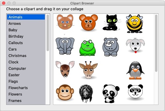 jalada Collage 19.2 : Clipart Browser