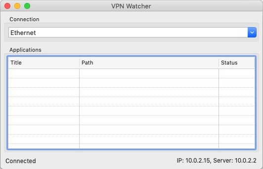 VPN Watcher 2.0 : Welcome Screen 