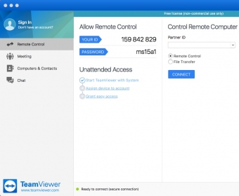 teamviewer for mac to windows