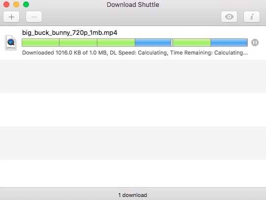 Download Shuttle 2.3 : Main Window