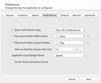 Notifications Preferences