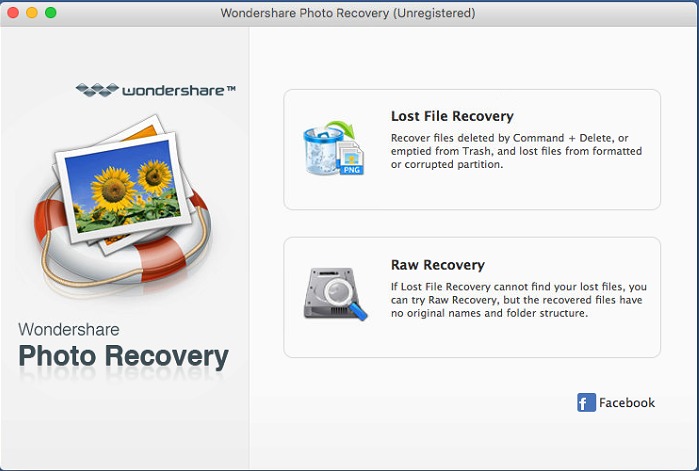 Wondershare Photo Recovery 3.4 : Main image