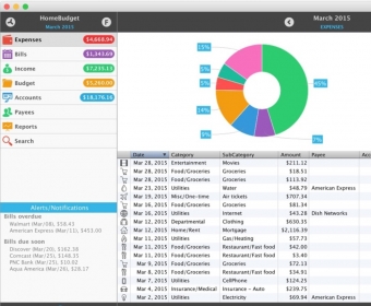 Main Screen - Expenses