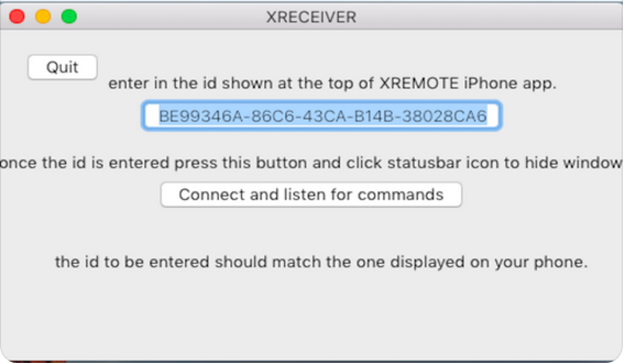 XRECEIVER 1.1 : Main image