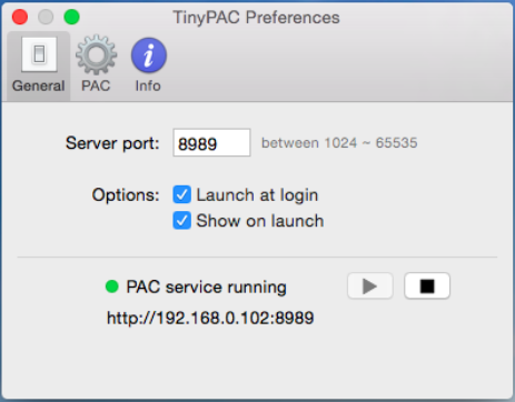 TinyPAC 1.0 : Main image