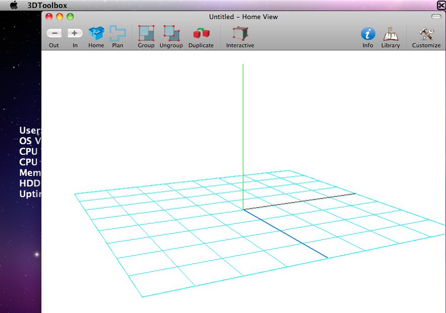 Microspot 3D Toolbox 4.0 : Main window