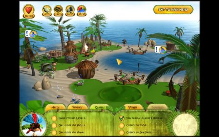 Shaman Odyssey - Tropic Adventure screenshot