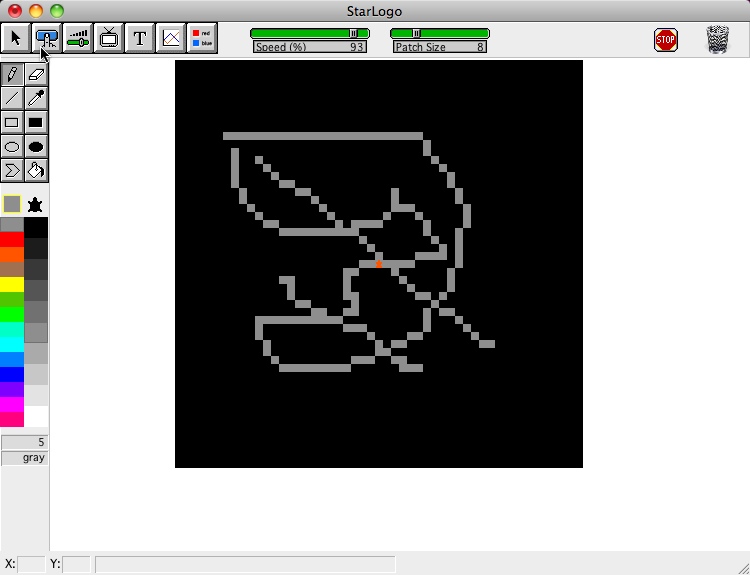 StarLogo MacOSX 2.2 : Main window