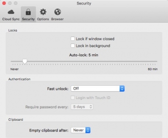 Security Options